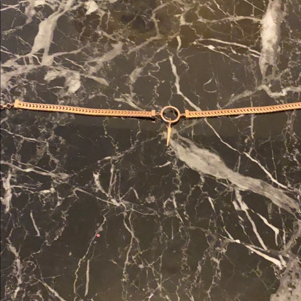 Dagger choker necklace